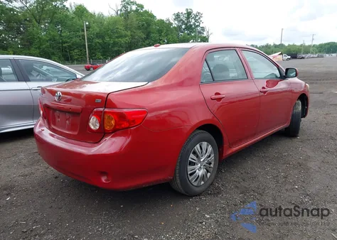 2009 Toyota Corolla Le из США, поврежденный, VIN JTDBL40E399050323